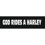 GOD RIDES A HARLEY