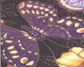 Welder's Cap - Purple Butterfly>Made in the USA