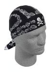 FLYDANNA SKULL PAISLEY BLACK